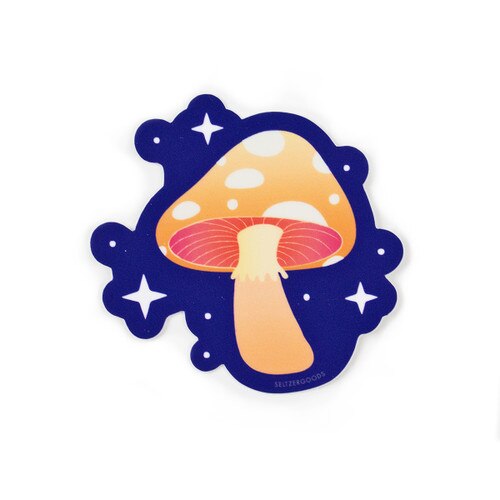 Space Mushroom Sticker